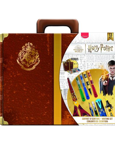 Комплект за рисуване Maped Harry Potter - 13 части, куфарче  - 1